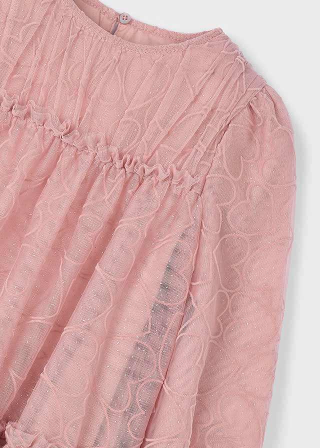 Vestido tul fantasía maquillaje