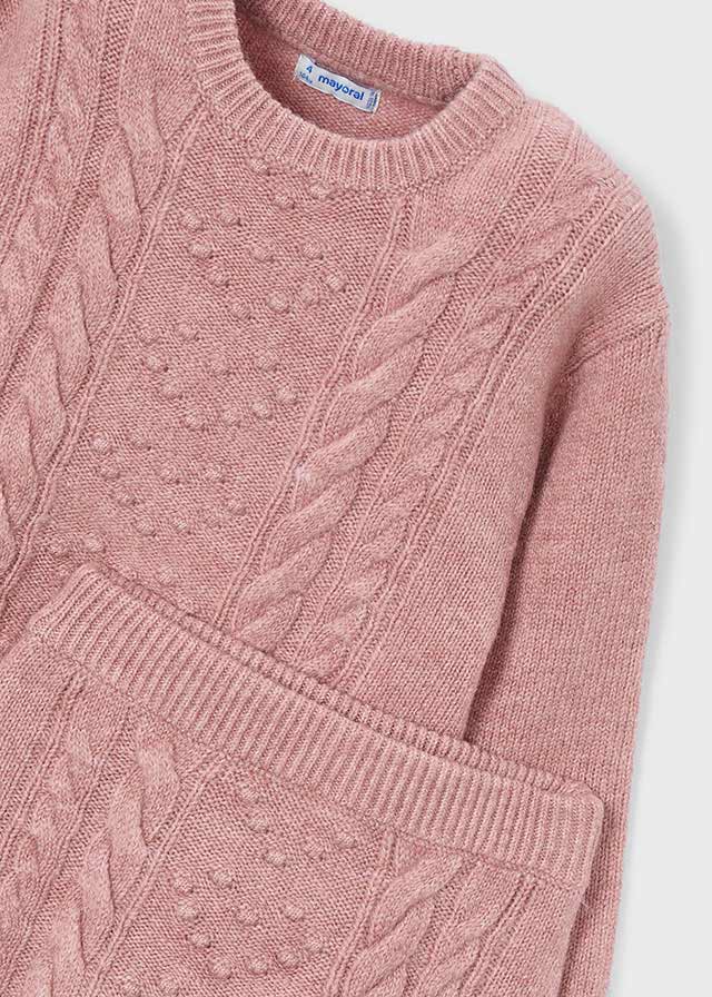 Conjunto falda tricot maquillaje