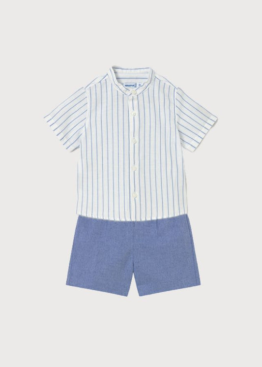 Conjunto short camisa oceáno
