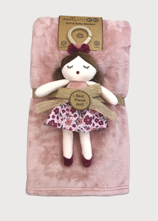 Cobija con muñeca