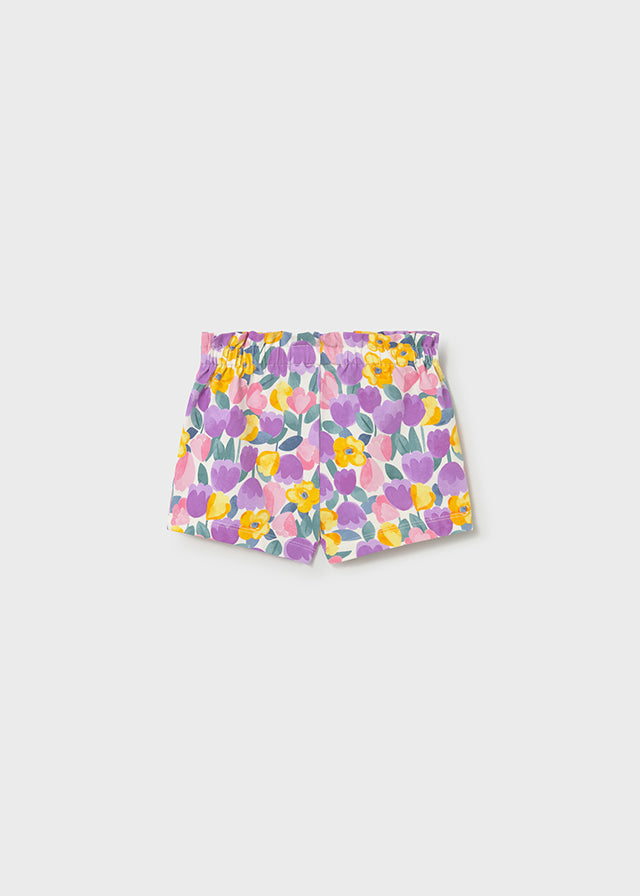 Conjunto short tres piezas lilac