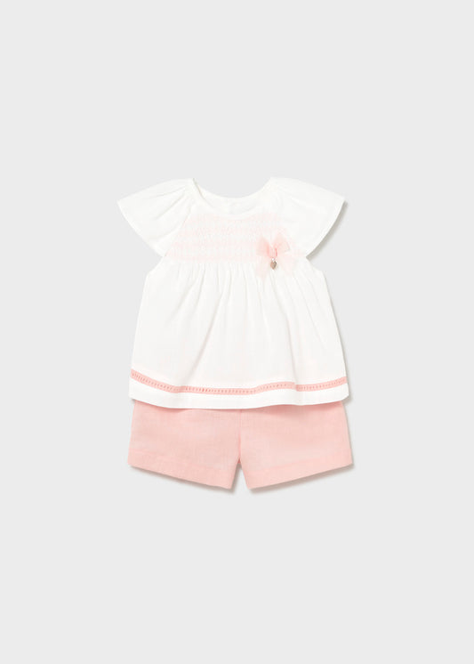 Conjunto short blossom
