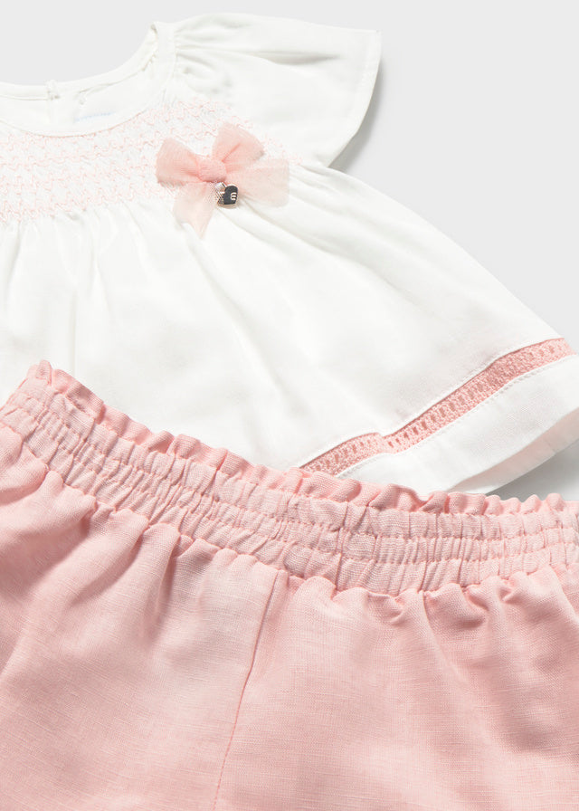 Conjunto short blossom