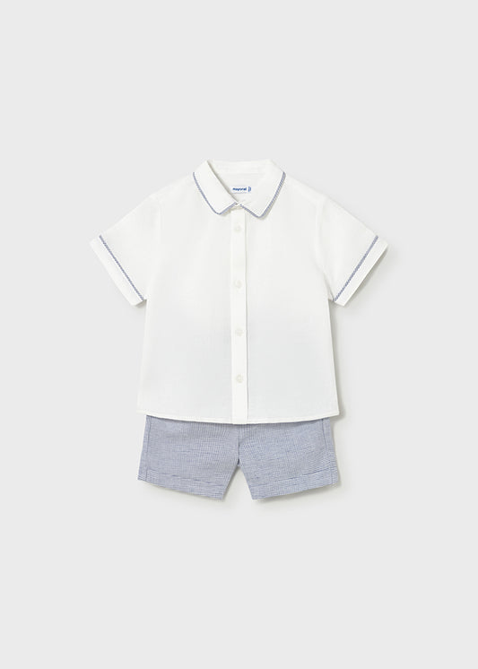 Conjunto bermuda lino capri