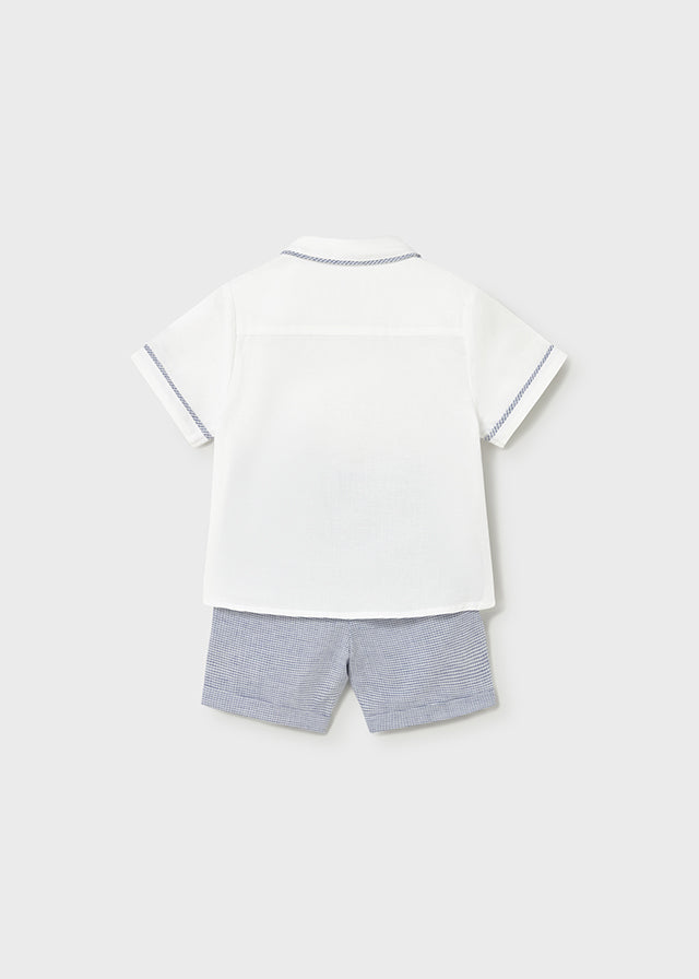 Conjunto bermuda lino capri