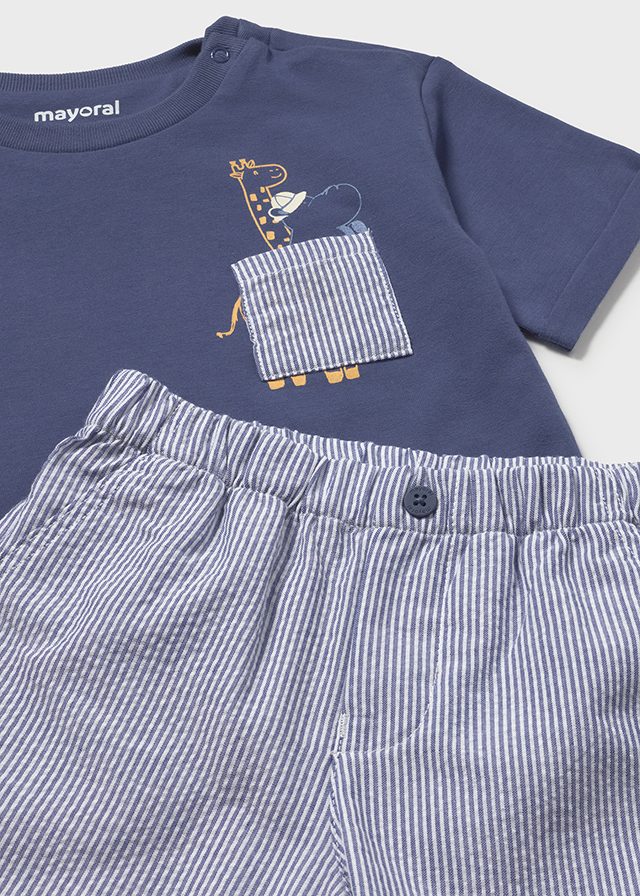 Conjunto bermuda capri