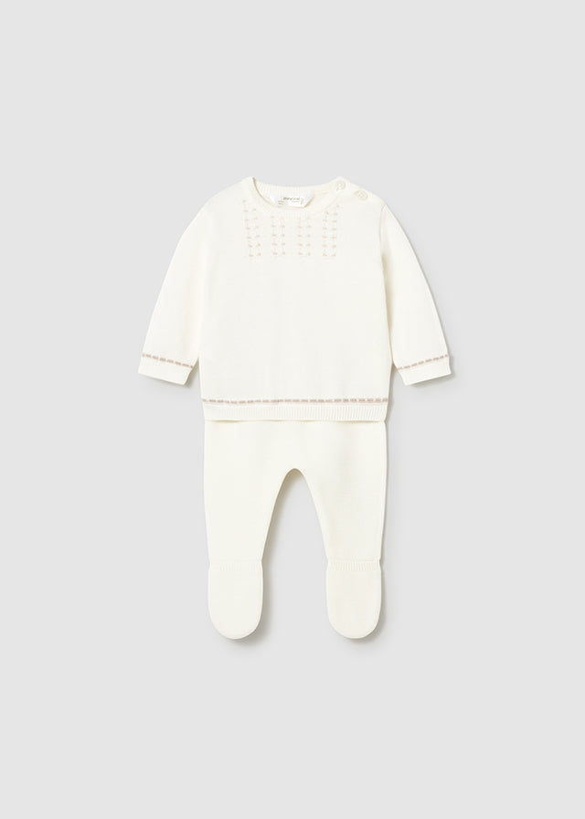 Conjunto tricot cerámica
