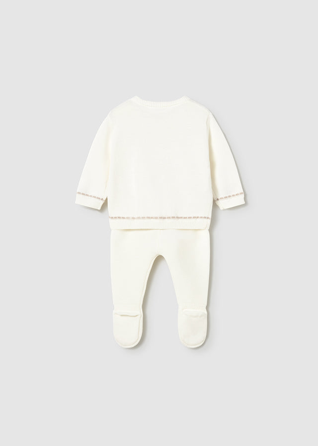 Conjunto tricot cerámica