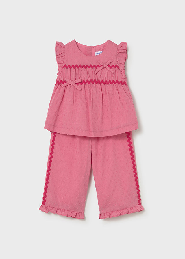 Conjunto pantalón geranio