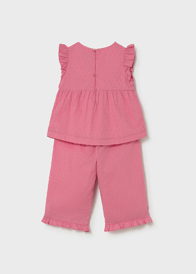 Conjunto pantalón geranio