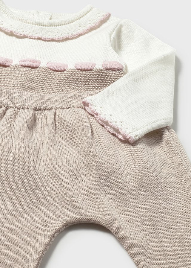 Conjunto tricot topo