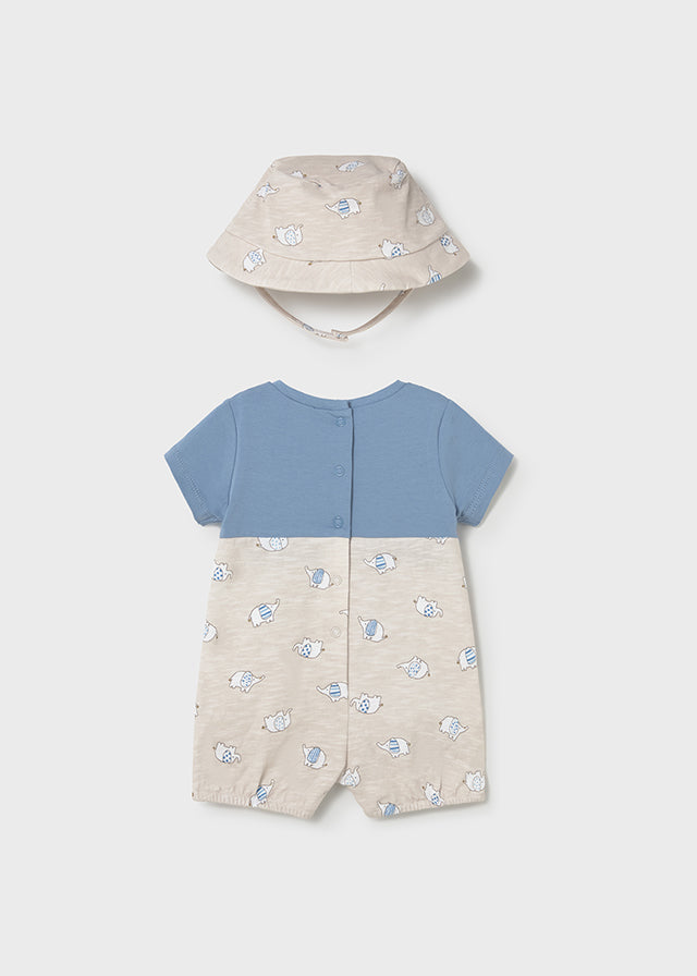 Pañalero con gorro topo-marea