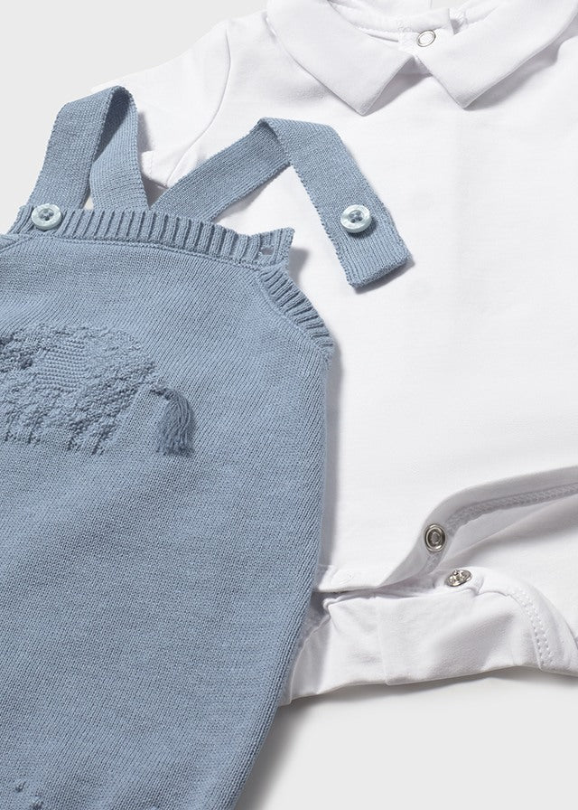 Overol tricot con body atlantis