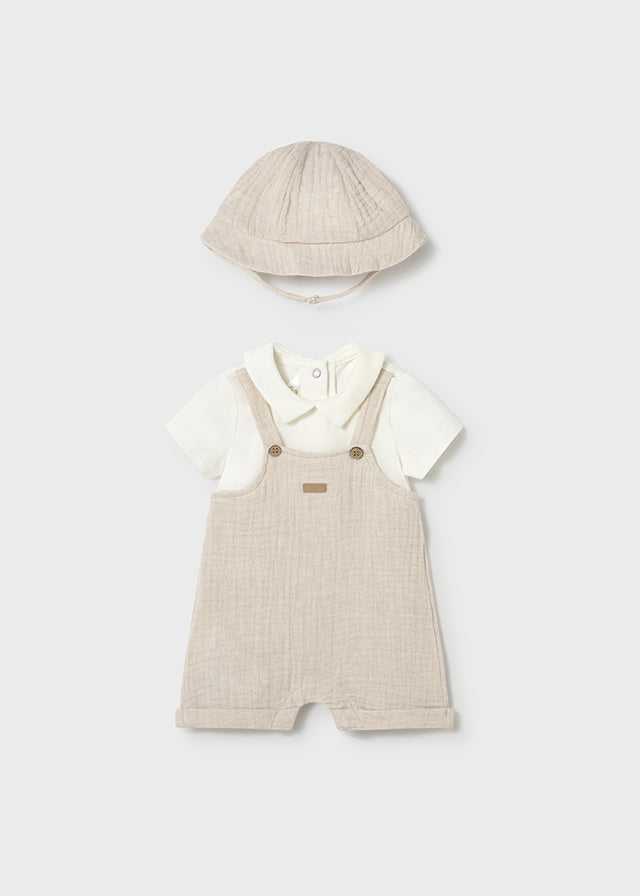 Pañalero con gorro trigo