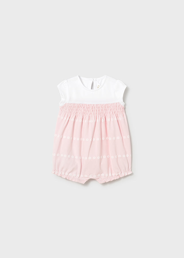 Pañalero blanco/rosa baby