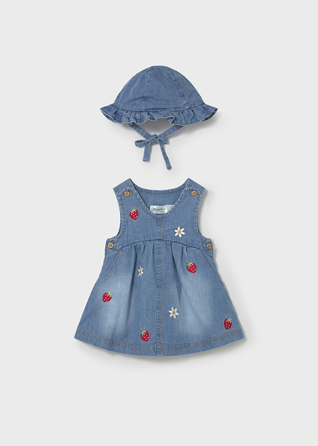 Vestido con gorro tejano