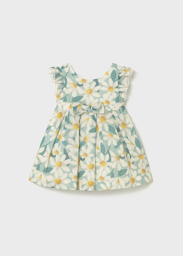 Vestido estampado largo