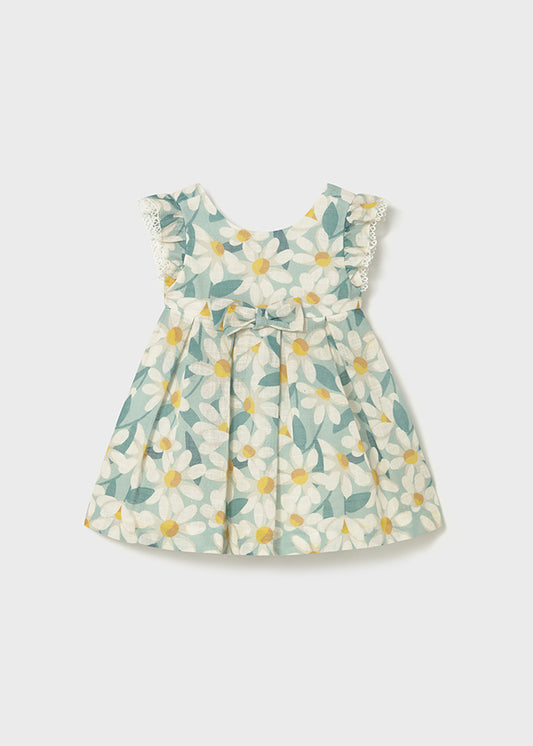 Vestido estampado largo