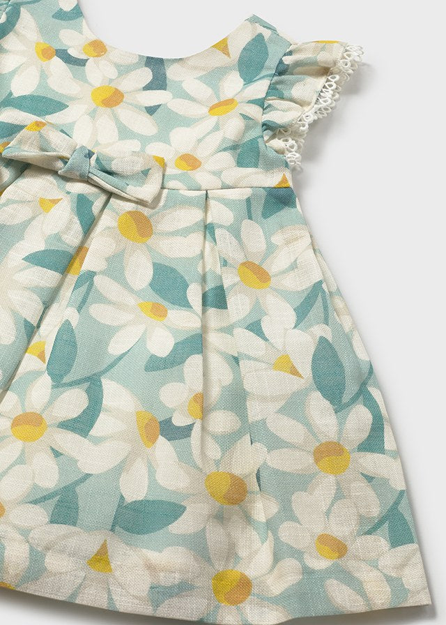Vestido estampado largo