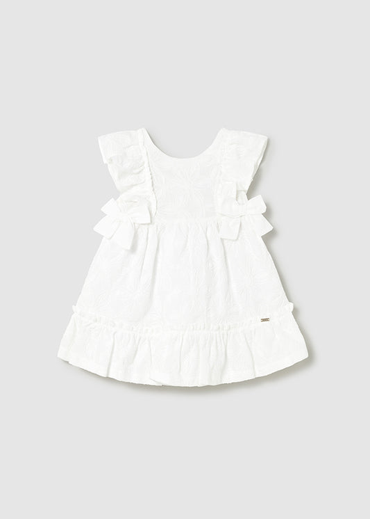 Vestido bordado blanco