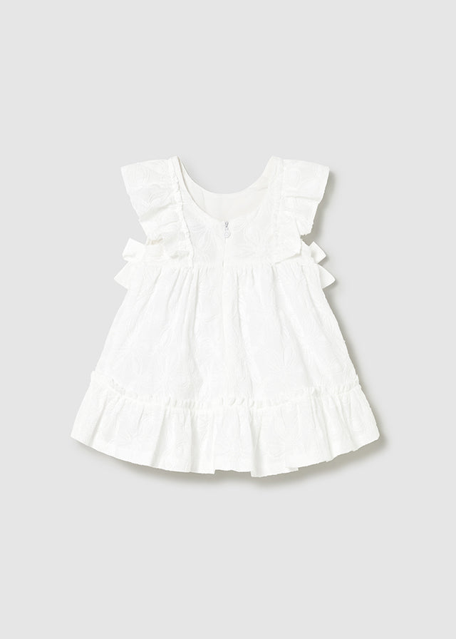 Vestido bordado blanco