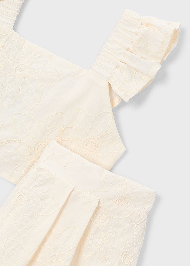 Conjunto falda short natural