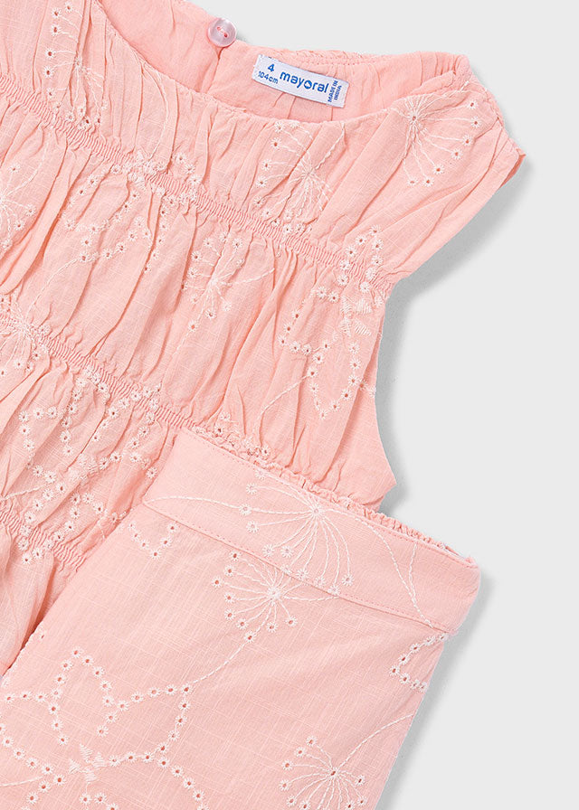 Conjunto pantalón bordado blossom