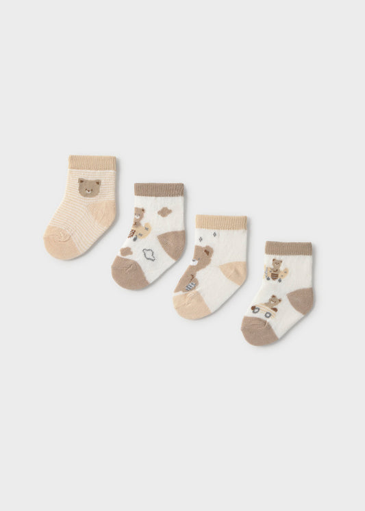 Set 4 calcetines topo