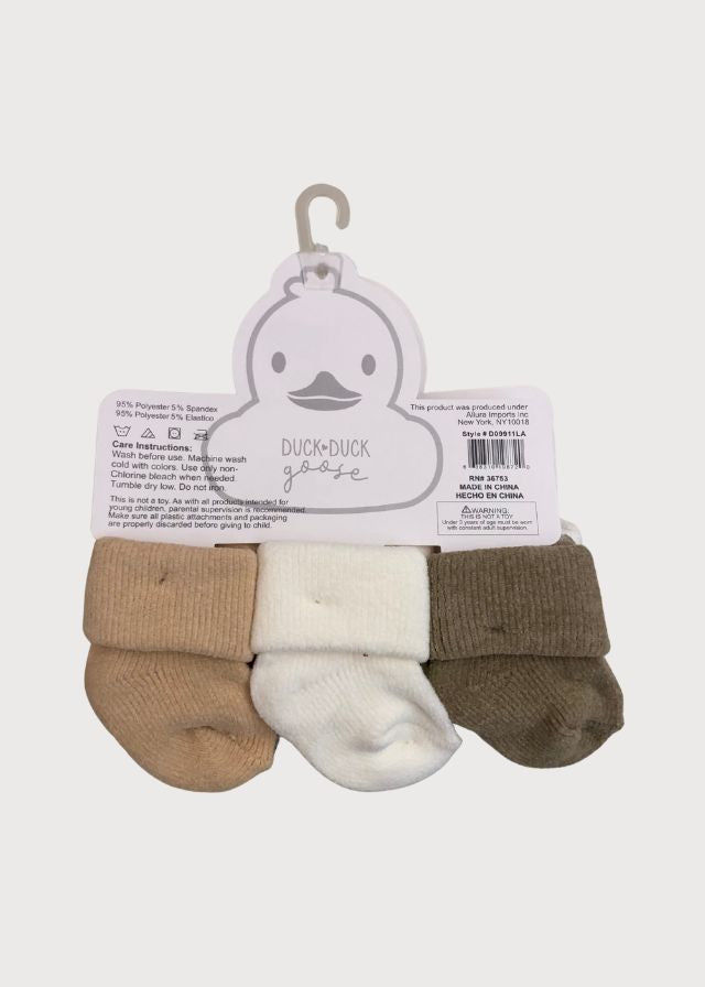 Calcetas Duck Duck niño