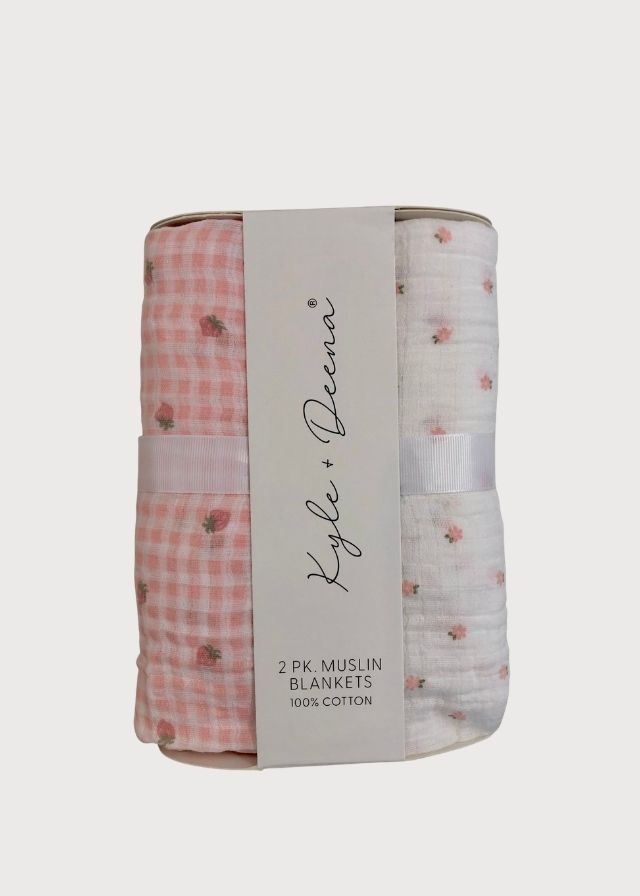 Sábanas muselina fresas