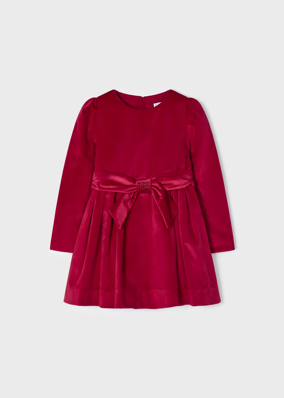 Vestido terciopelo rojo