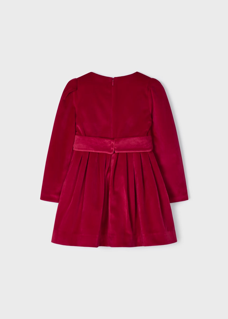 Vestido terciopelo rojo