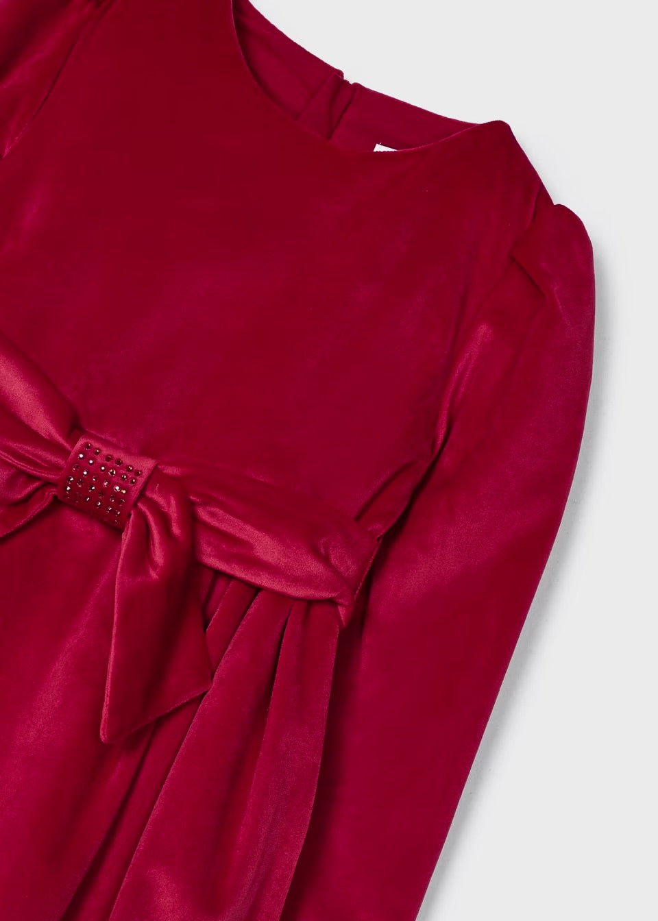 Vestido terciopelo rojo