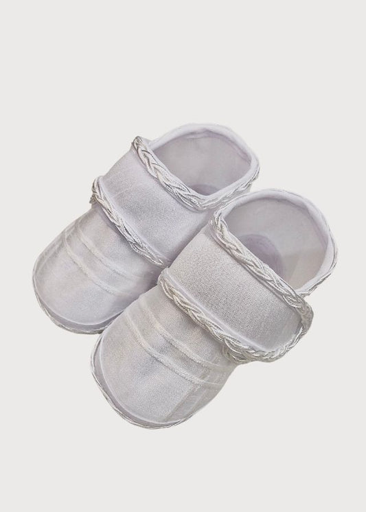 Zapato blanco cruz